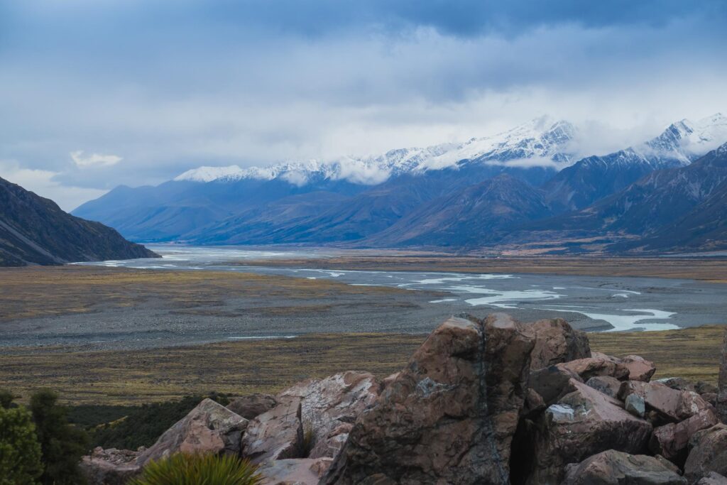 Picture of New Zealand South Island Manuka Honey areas